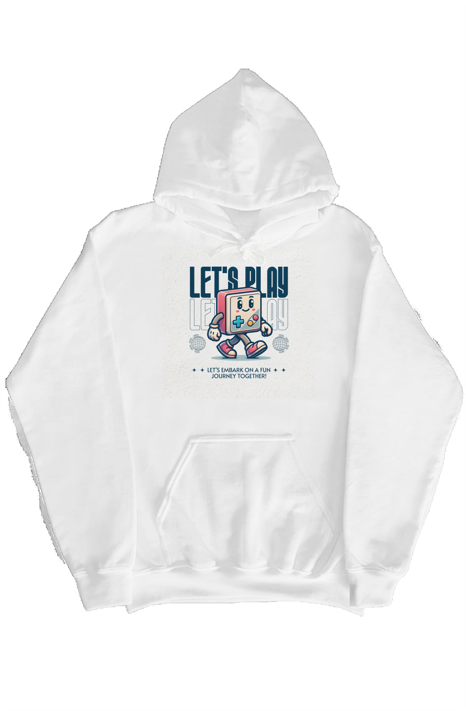 Let's Play pullover hoodie