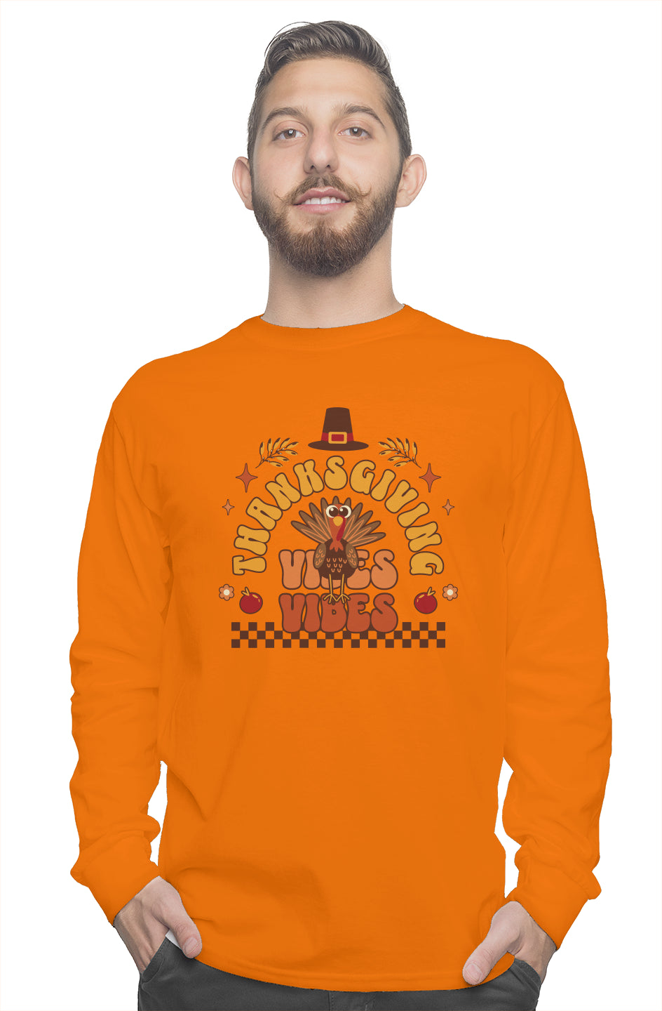 Thanksgiving long sleeve tee