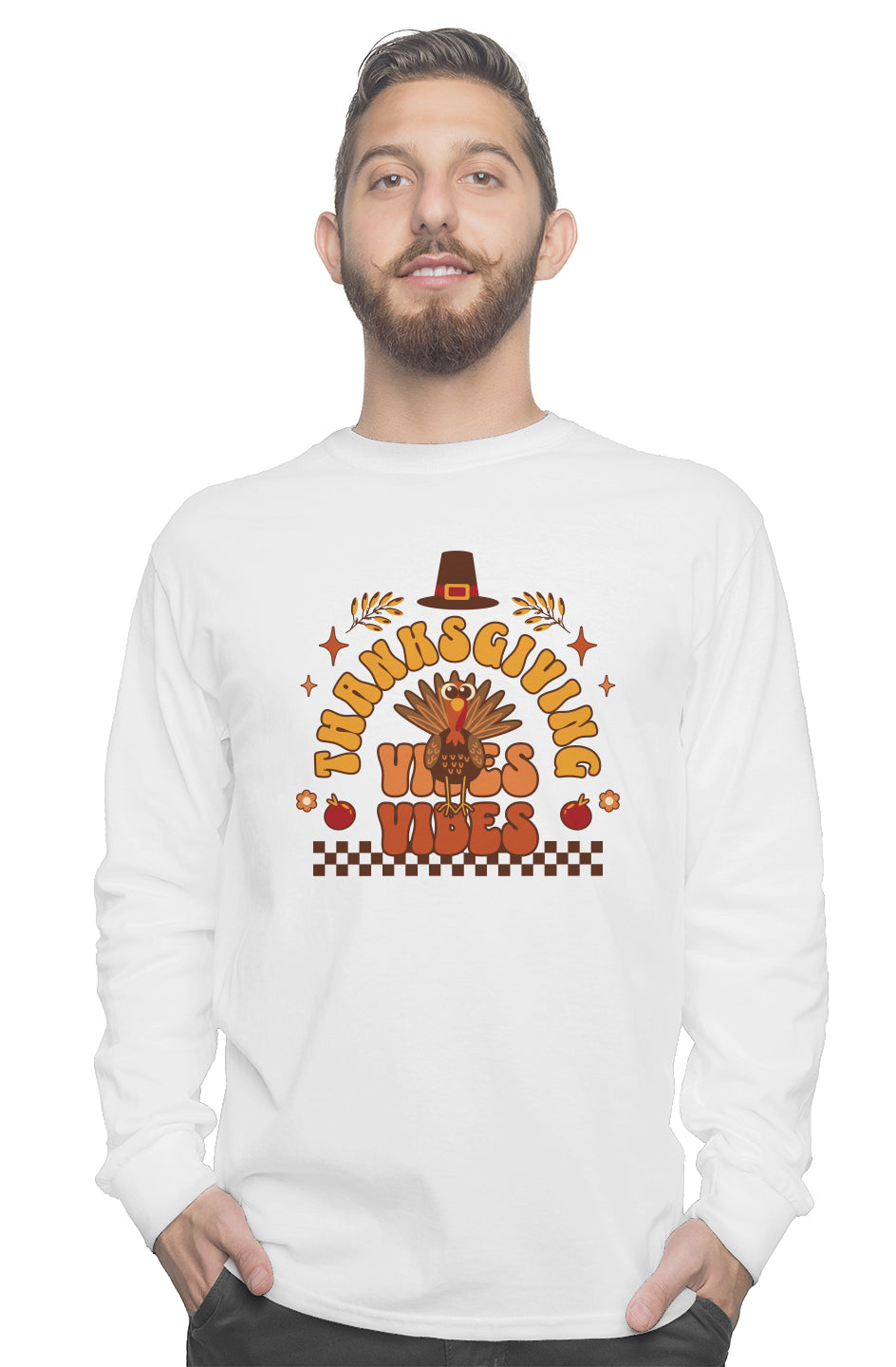 Thanksgiving long sleeve tee