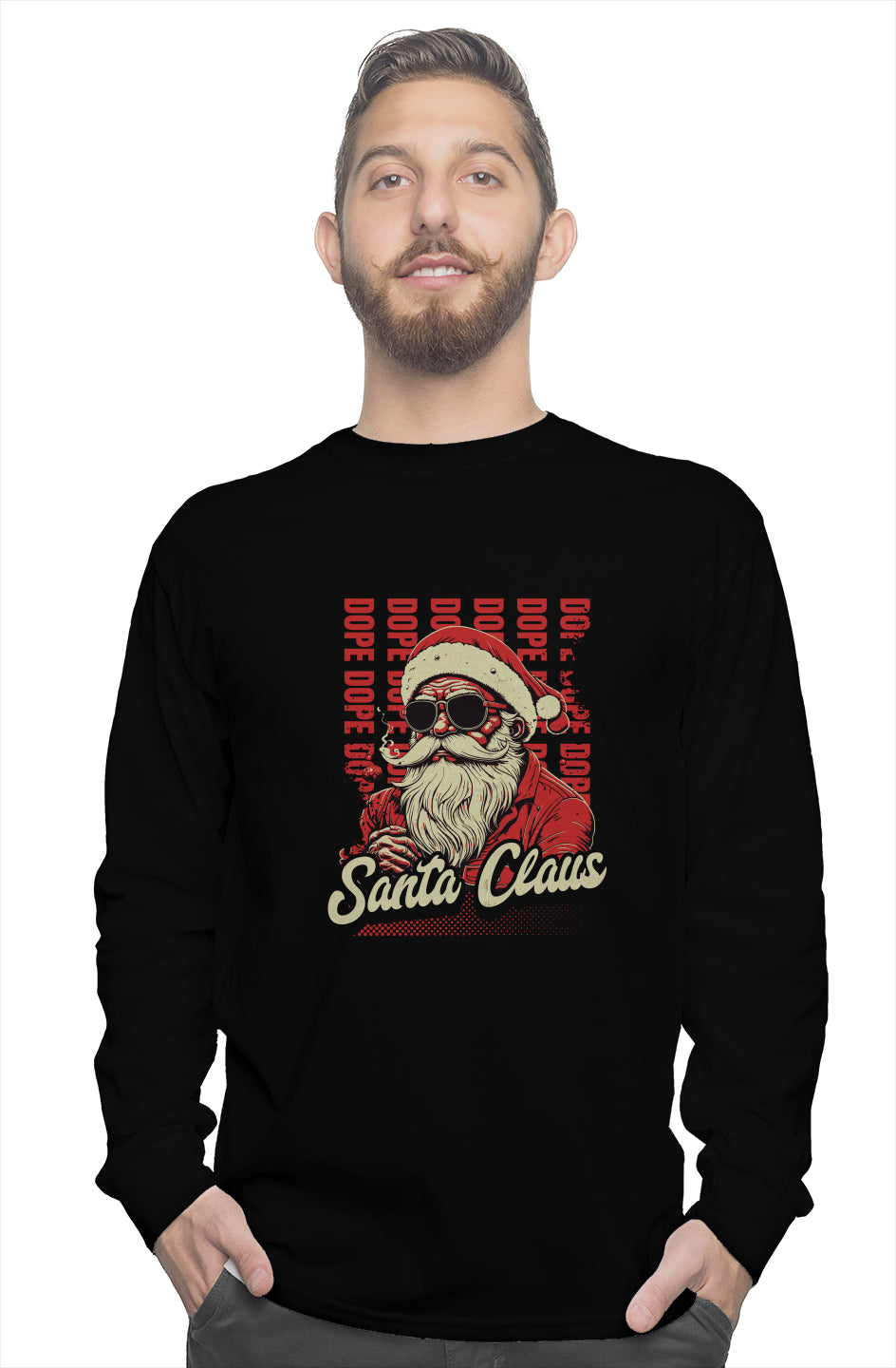 Dope Santa long sleeve tee