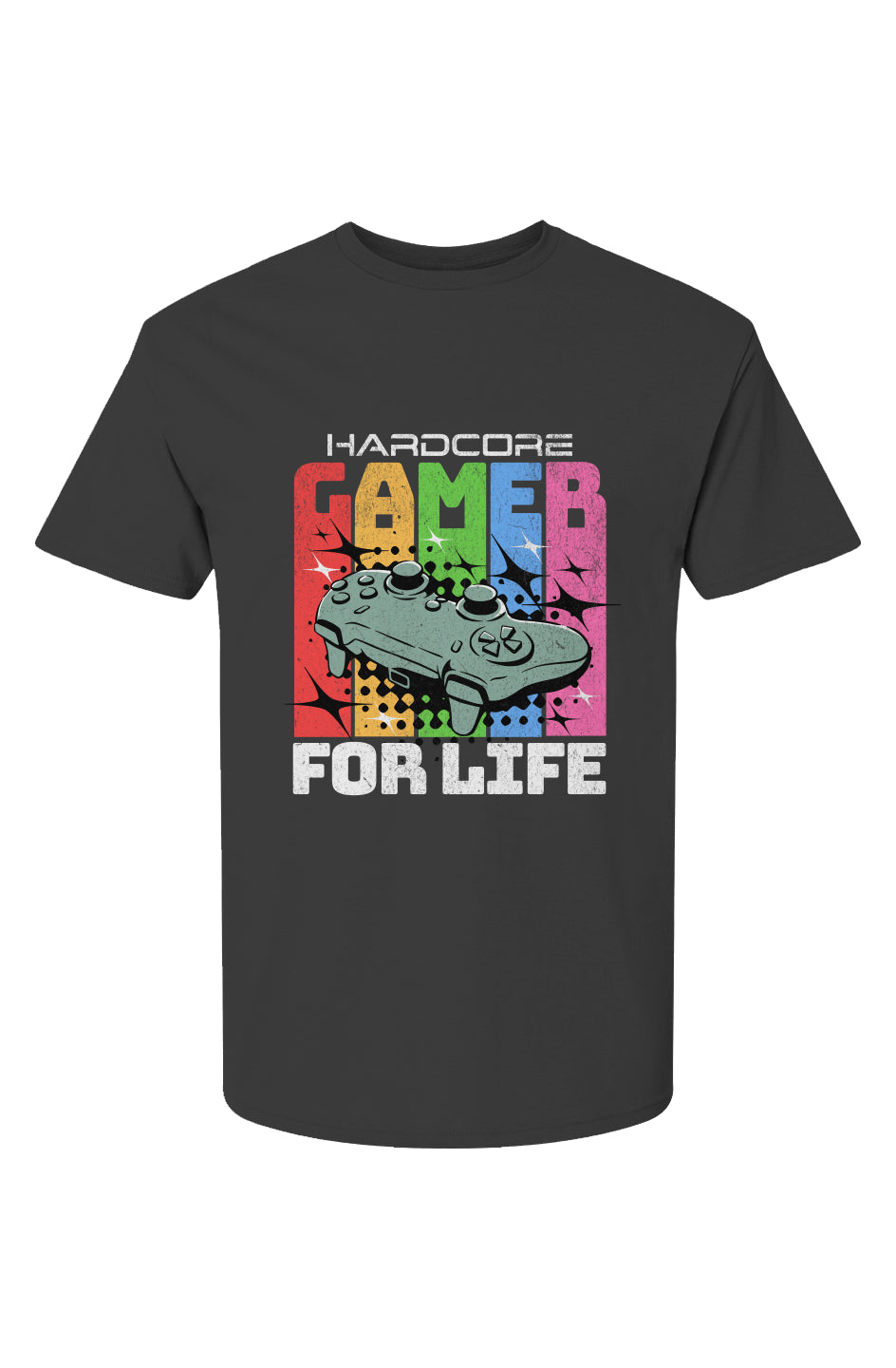 Hardcore Gamer Cotton Short Sleeve T-Shirt