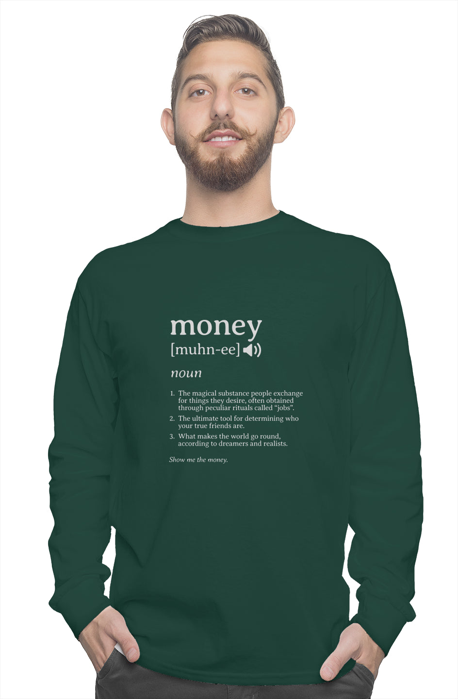 Money long sleeve tee