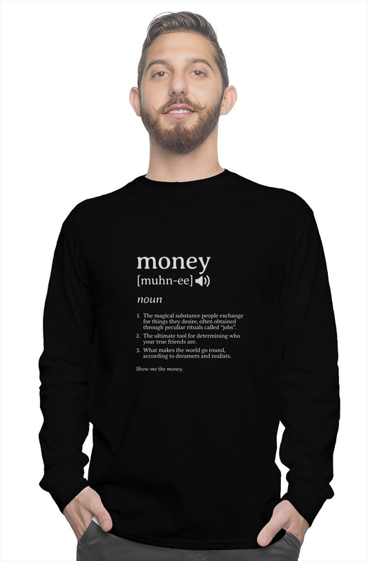 Money long sleeve tee