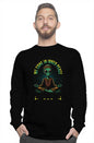 Alien Yoga Meditation long sleeve tee